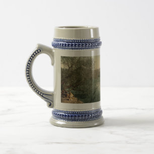 Christian Bible Scene Beer Stein
