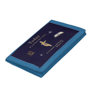 Christian Bible Scripture Tri-fold Wallet
