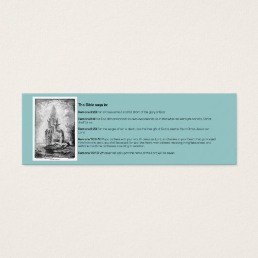 Christian Bible Tract 2 Card (Front)