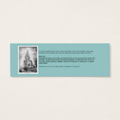 Christian Bible Tract 2 Card (Back)