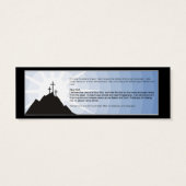 Christian Bible Tract Card (Back)