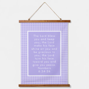 Christian Bible Verse Art  Hanging Tapestry