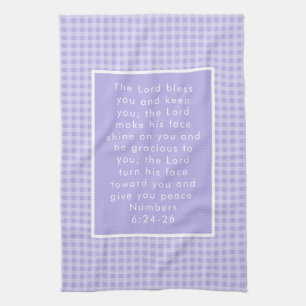 Christian Bible Verse Art Kitchen Towel