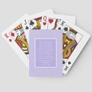 Christian Bible Verse Art Poker Cards