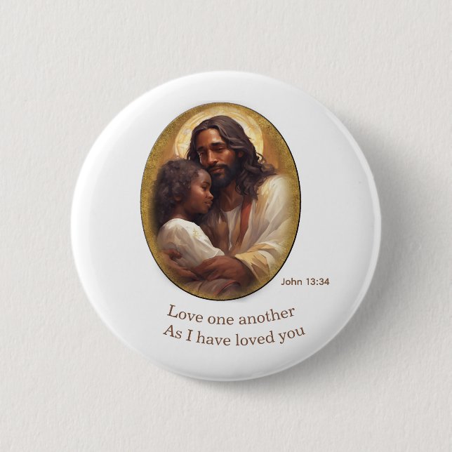Christian Bible verse Button (Front)
