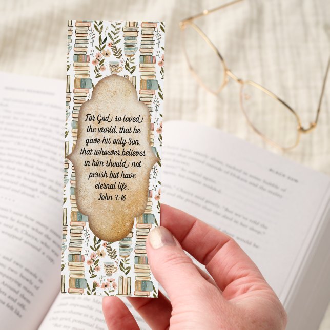 Christian Bible Verse Customized Bookmarks (Hand)