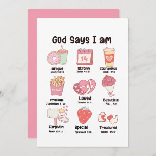 Christian Bible Verse Cute Valentine Holiday Card