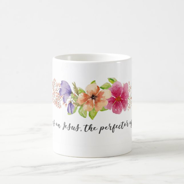 Christian Bible Verse Faith Coffee Mug (Center)