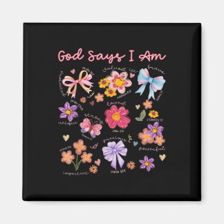 Christian Bible Verse God Say I Am Women Bibles Je Magnet