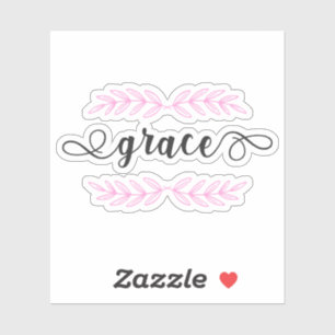Christian Bible Verse Grace Sticker