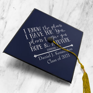 Christian Bible Verse Graduation Cap Topper