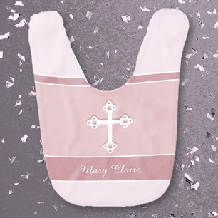 Christian Bible Verse (on back) custom Baby Bib