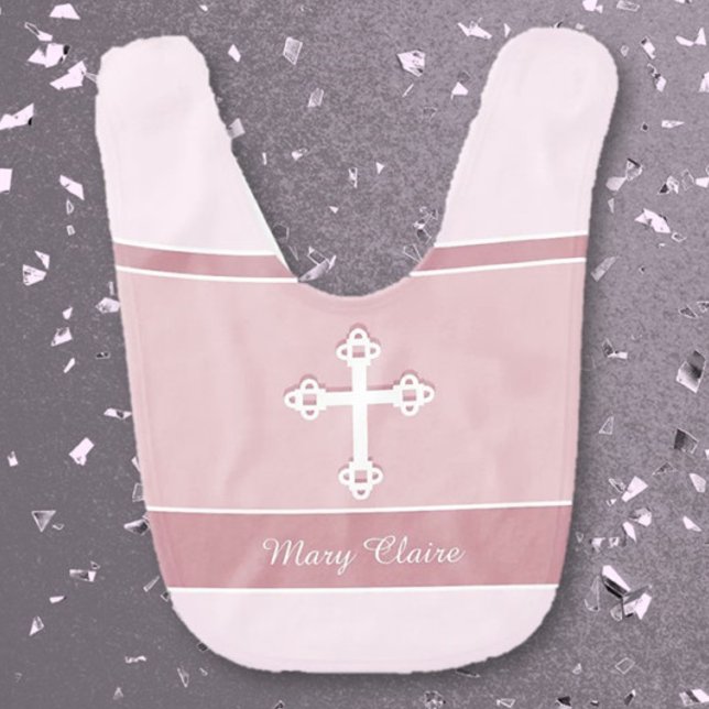Christian Bible Verse (on back) custom Baby Bib (Creator Uploaded)