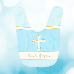 Christian Bible Verse (on back) custom Baby Bib