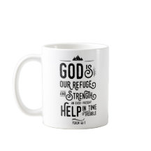 Christian Bible Verse Psalm 46:1 God is our Refuge