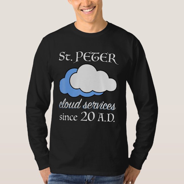 Christian Bible Verse Saint Peter Weather T-Shirt (Front)