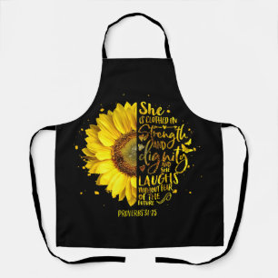 Christian Bible Verse Scripture Religious Apron