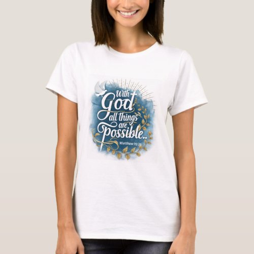 Christian Bible Verse T_Shirt