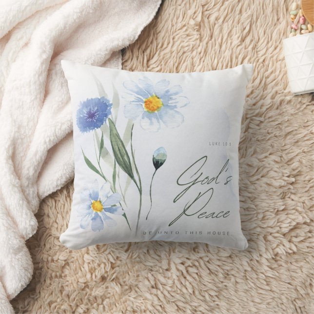 Christian Bible Verse Throw Pillow (Blanket)