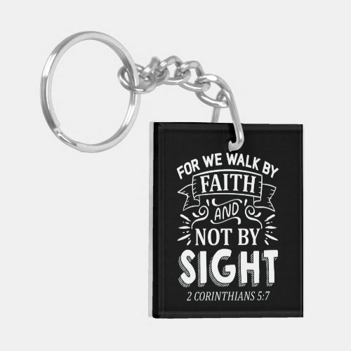 Christian bible verses keychain