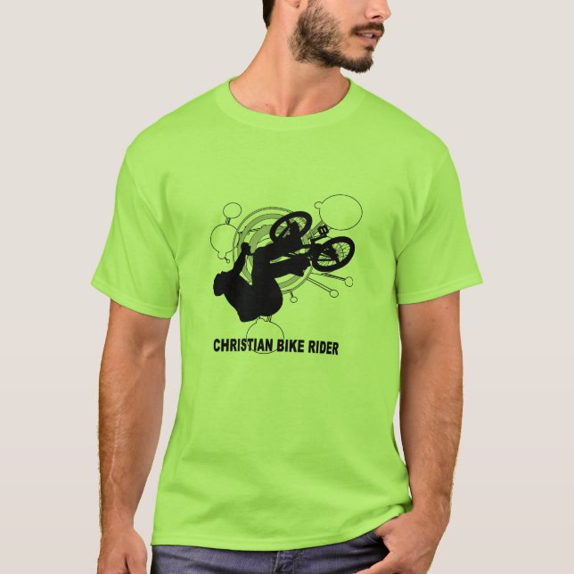 Christian Bike Rider T-Shirt (Front)