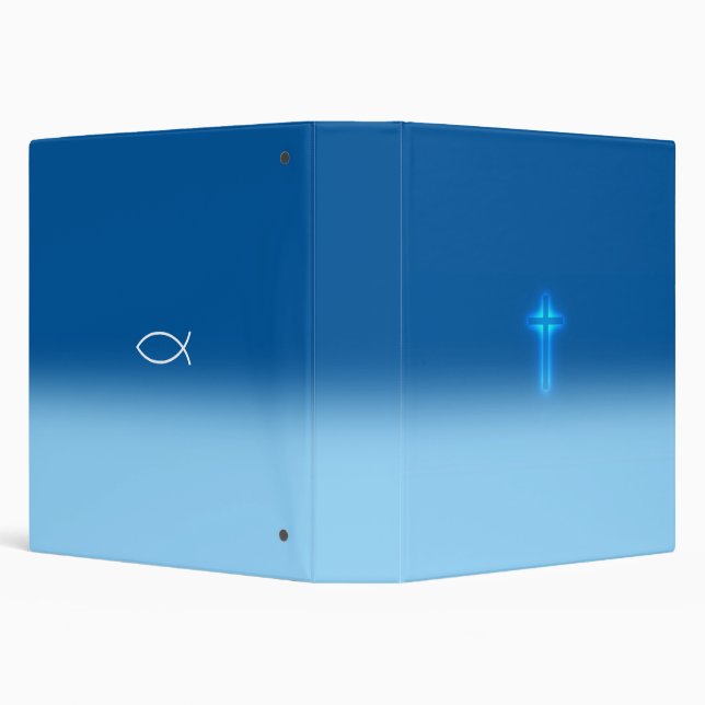 Christian Binder with Cross (Background)