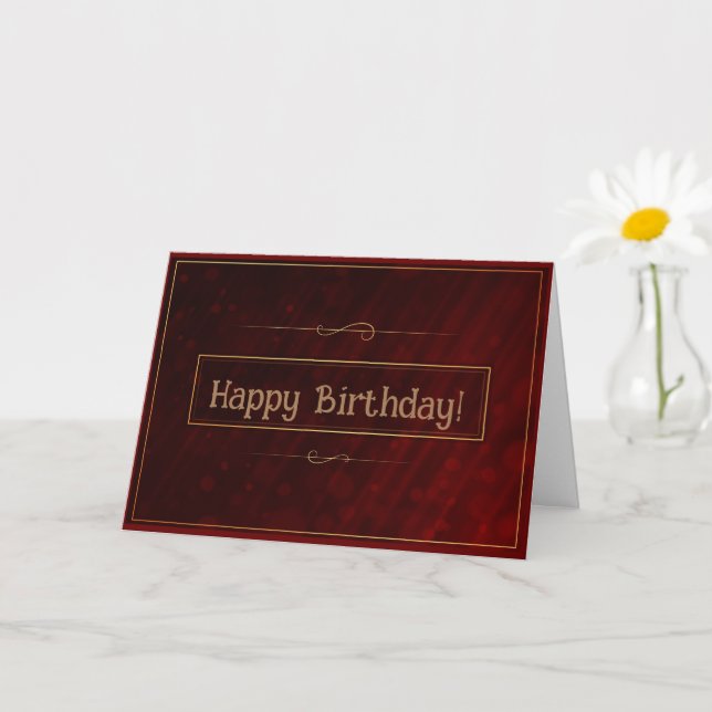Christian Birthday Card (Small Plant)