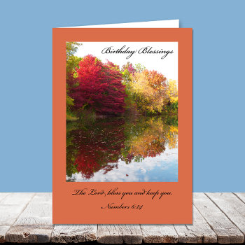 Christian Birthday Card -- The Lord Bless You by KathyHenis at Zazzle
