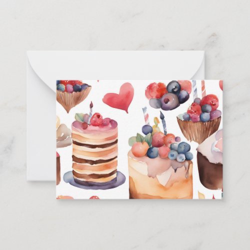 Christian Birthday Note Card  Psalm 204