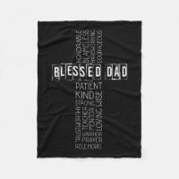 Christian Blessed Dad Cross Fathers Day