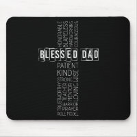 Christian Blessed Dad Cross Fathers Day 
