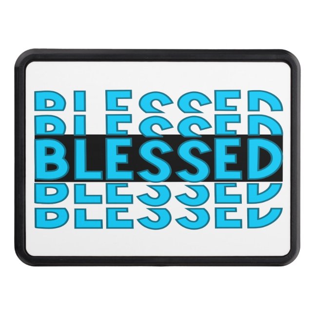 Christian Blessed Hitch Cover (Front)