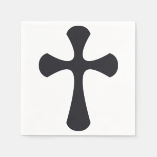 Christian blue cross napkins