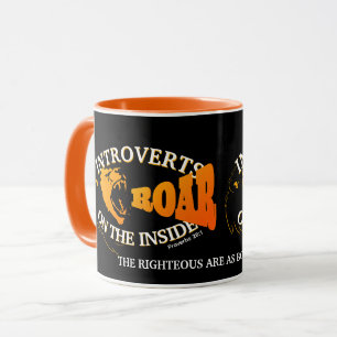 Christian Bold As Lion INTROVERTS Mug