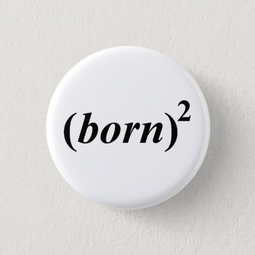 Christian born again button