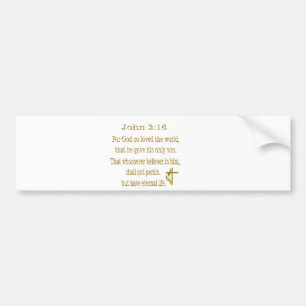 Christian Bumper sticker