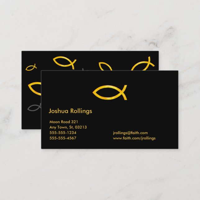 Christian Business Card (Front/Back)