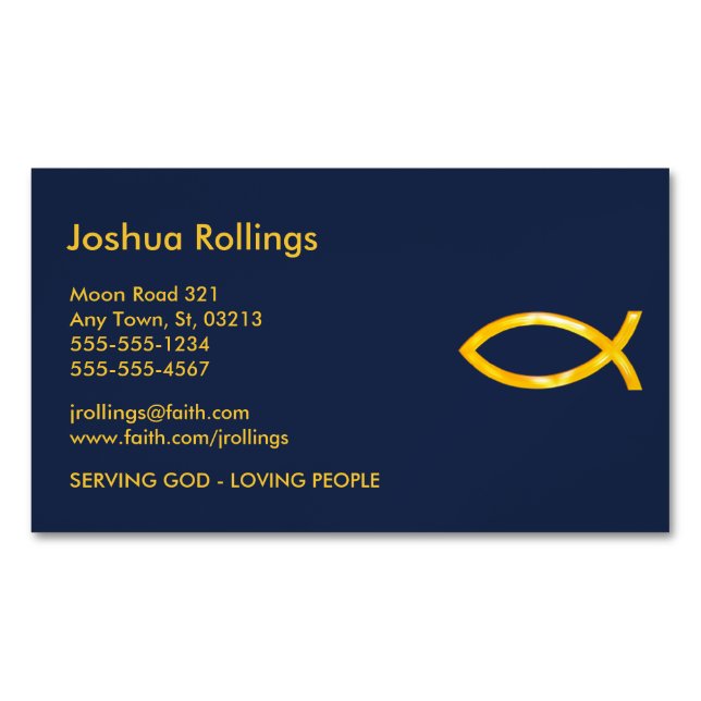 Christian Business Card (Front)