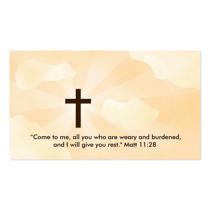 Christian Business Card