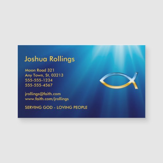 Christian Business Card (Front)