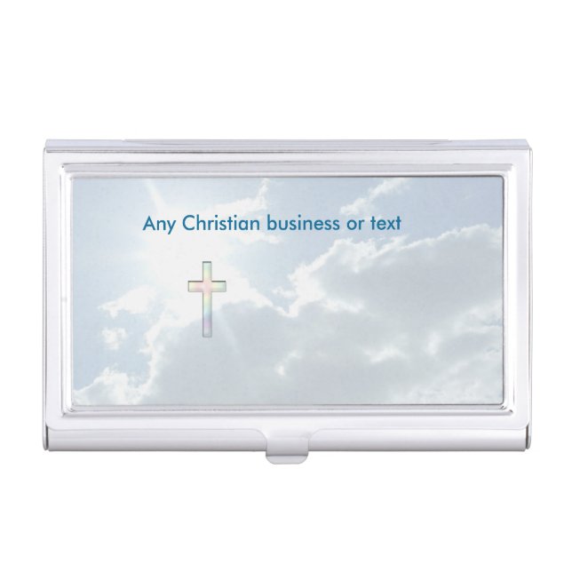 Christian Business Card Case (Front)