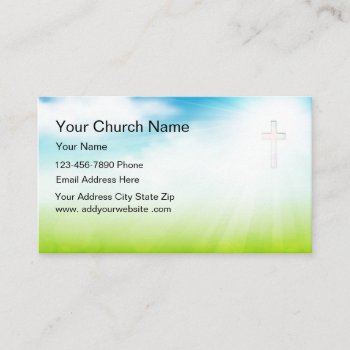Christian Business Cards by Luckyturtle at Zazzle