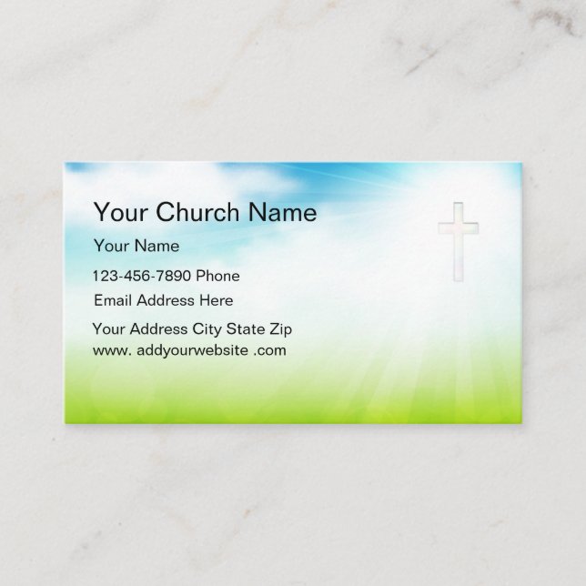 Christian Business Cards (Front)