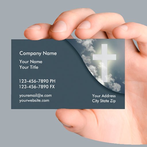 Customizable Christian Business Cards