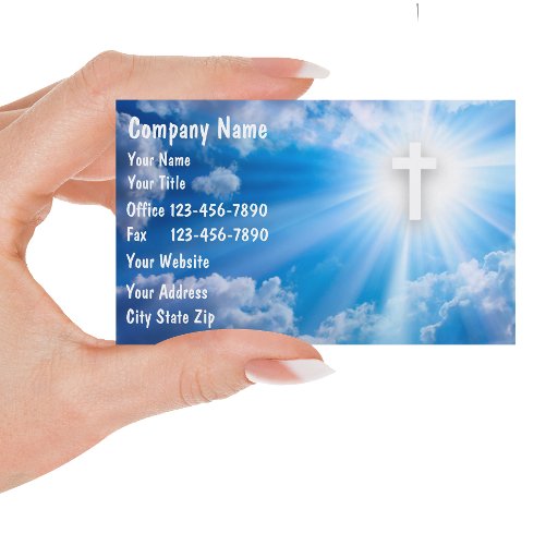 Customizable Christian Business Cards