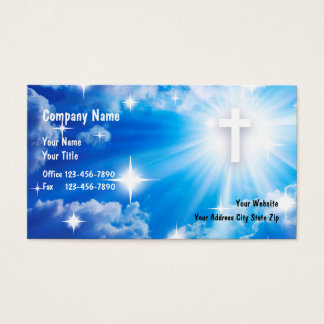 free printable religious business card templates