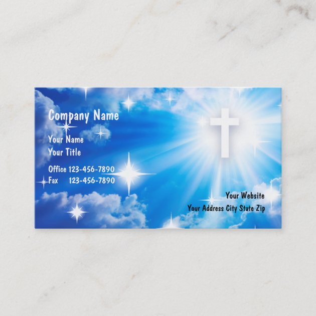 Christian Business Cards Zazzle