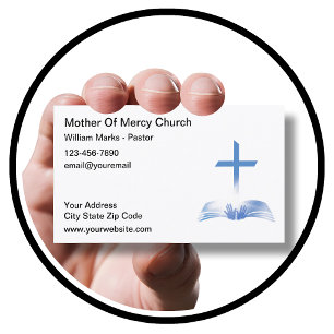 Christian Business Cards Simple Design