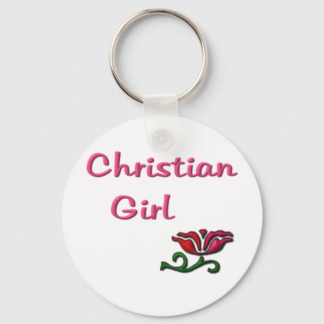 Christian buttons keychain (Front)
