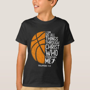 Christian Bysketbyll Love All Things I Can Do Thro T-Shirt